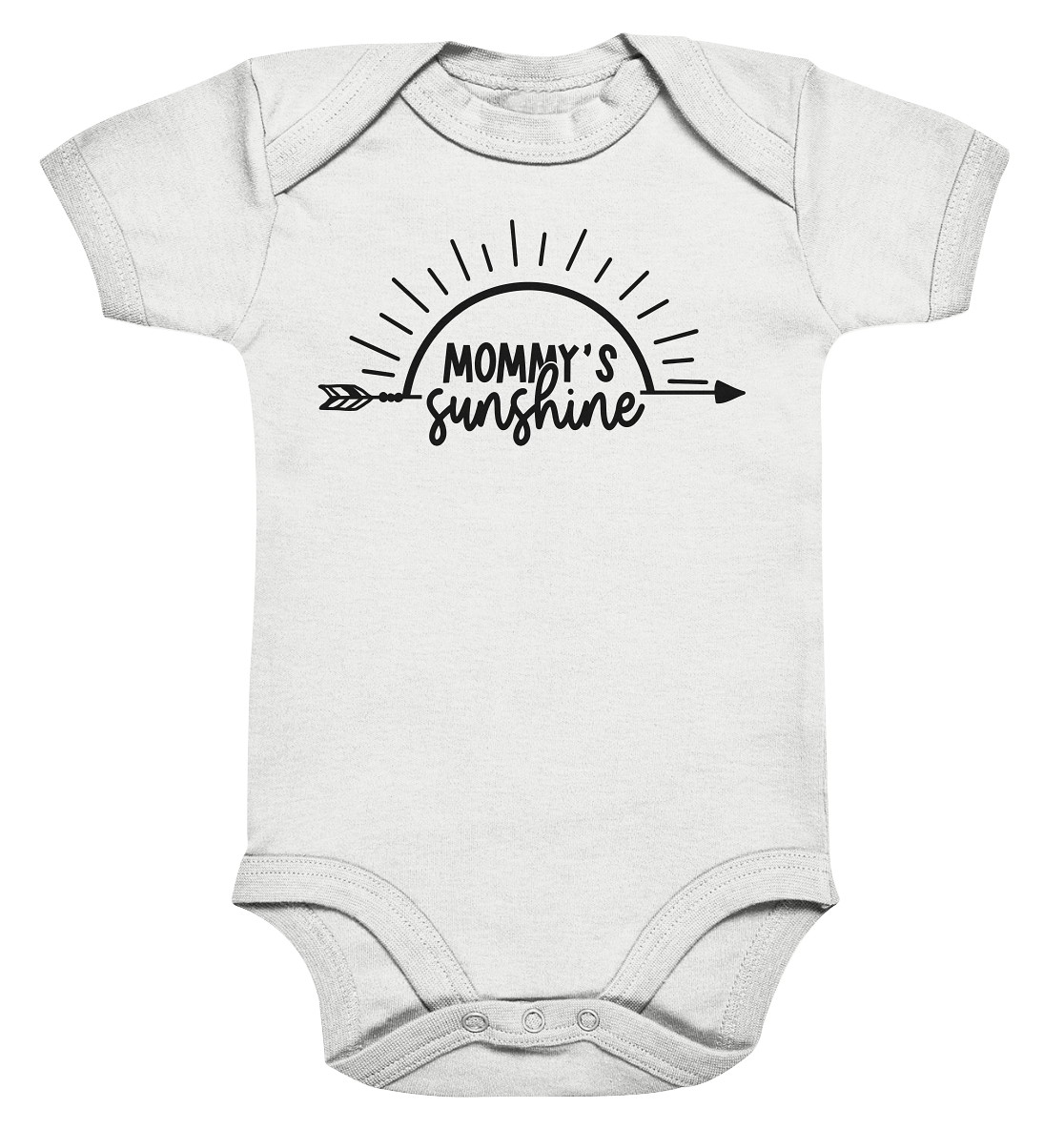 mommy sunshine - Organic Baby Bodysuite