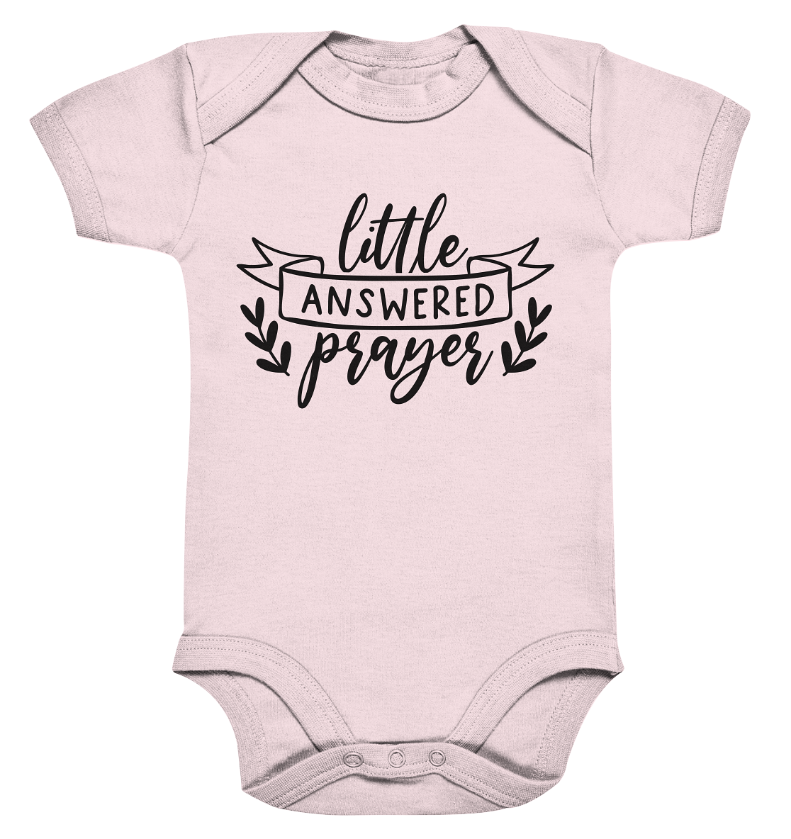 little answered prayer - Organic Baby Bodysuite