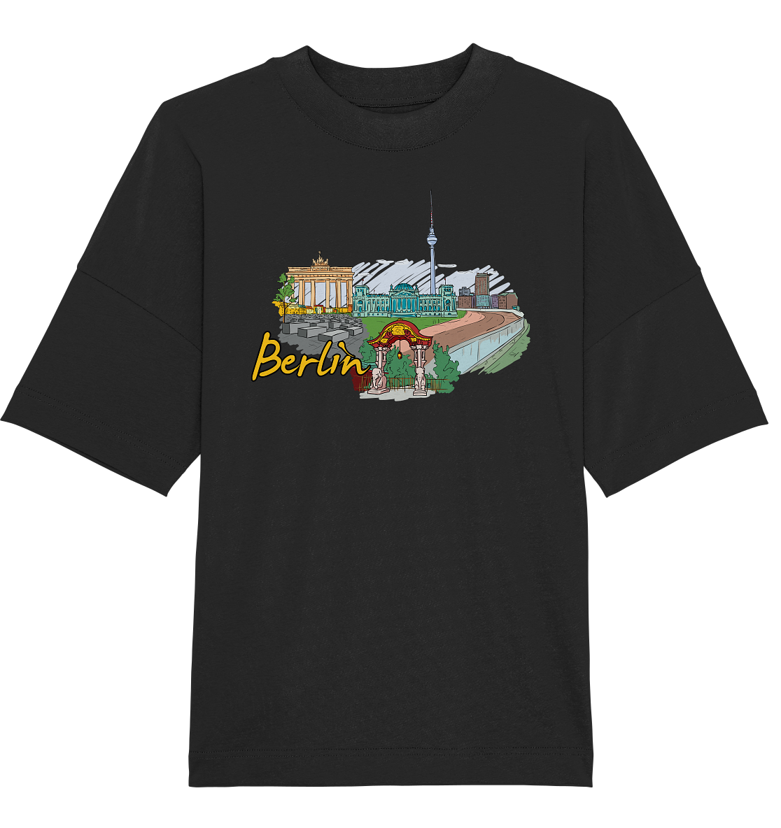 Berlin - Organic Oversize Shirt