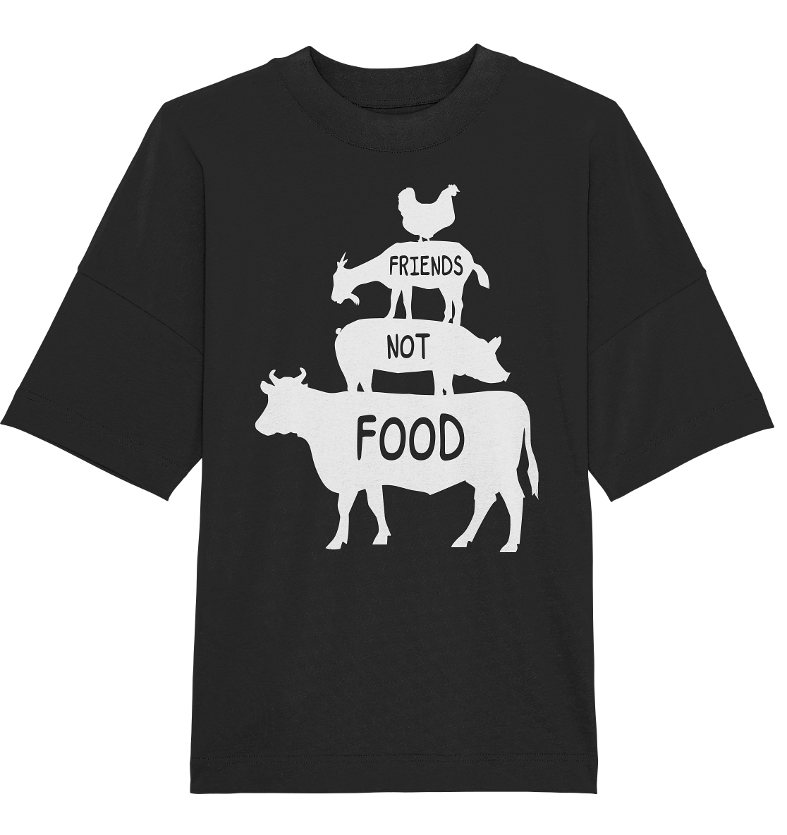 Vegan 1 - Organic Oversize Shirt