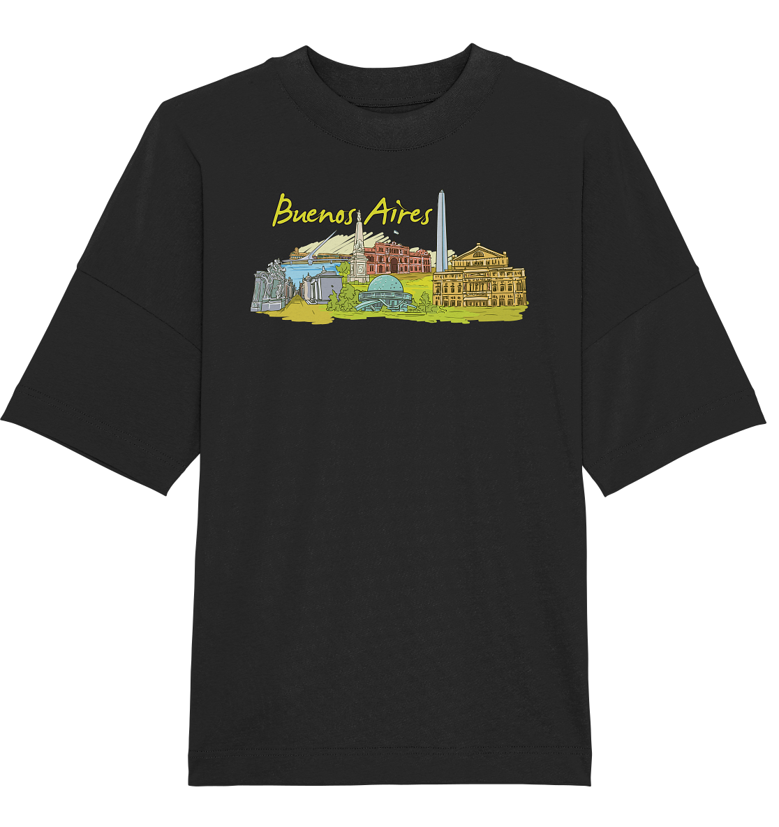 Buenos Aires - Organic Oversize Shirt