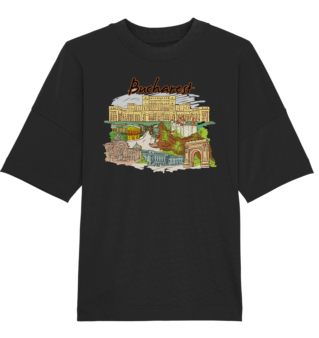Bucharest - Organic Oversize Shirt