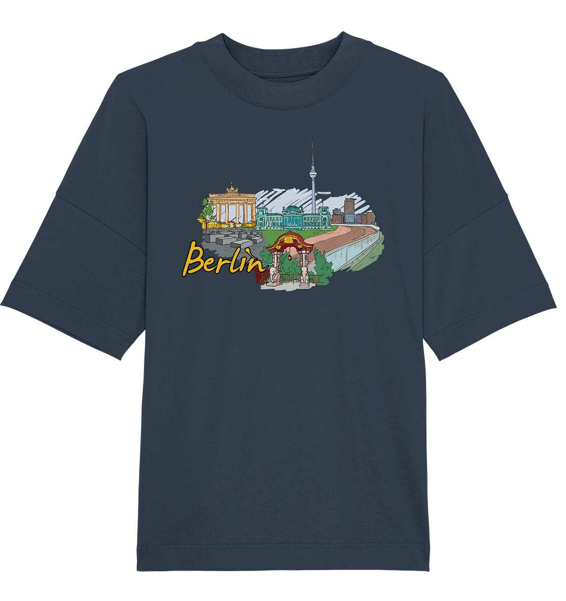 Berlin - Organic Oversize Shirt