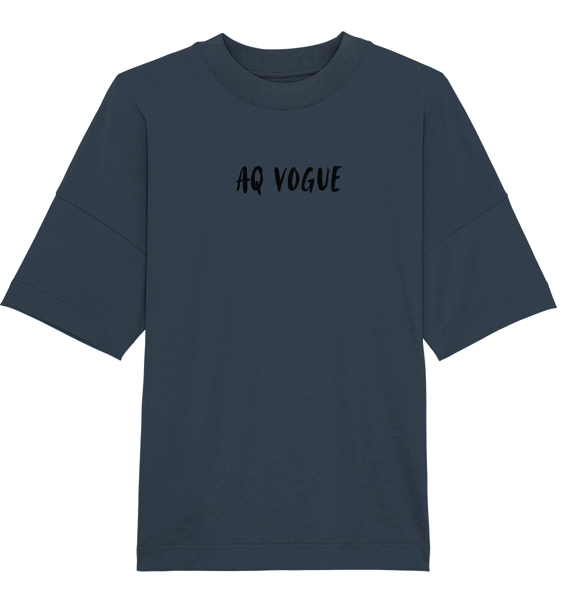 Aq Vogue DTF masked - Organic Oversize Shirt