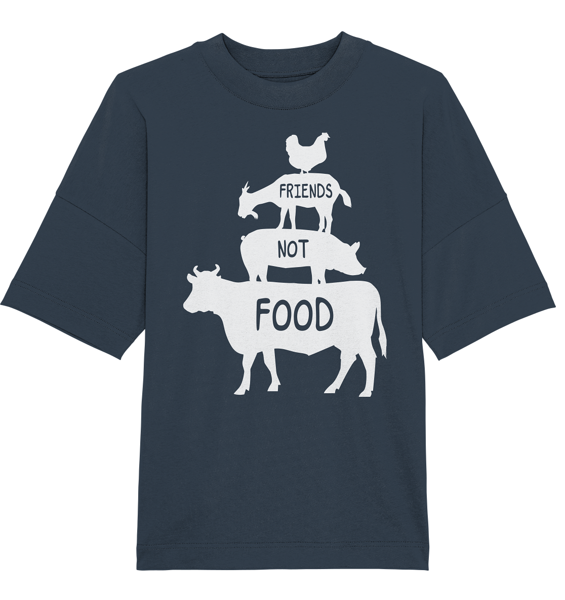 Vegan 1 - Organic Oversize Shirt