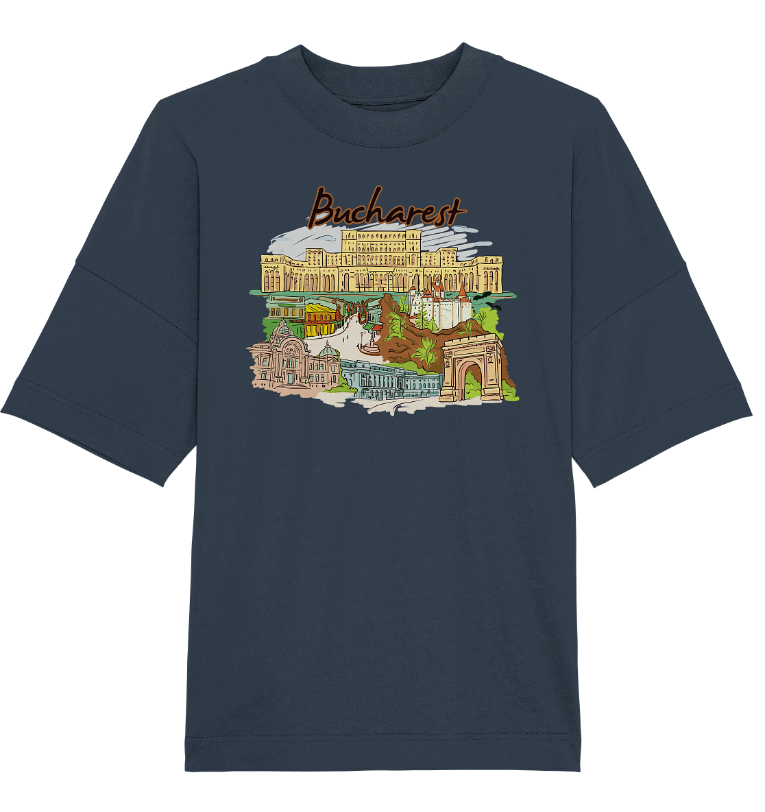 Bucharest - Organic Oversize Shirt