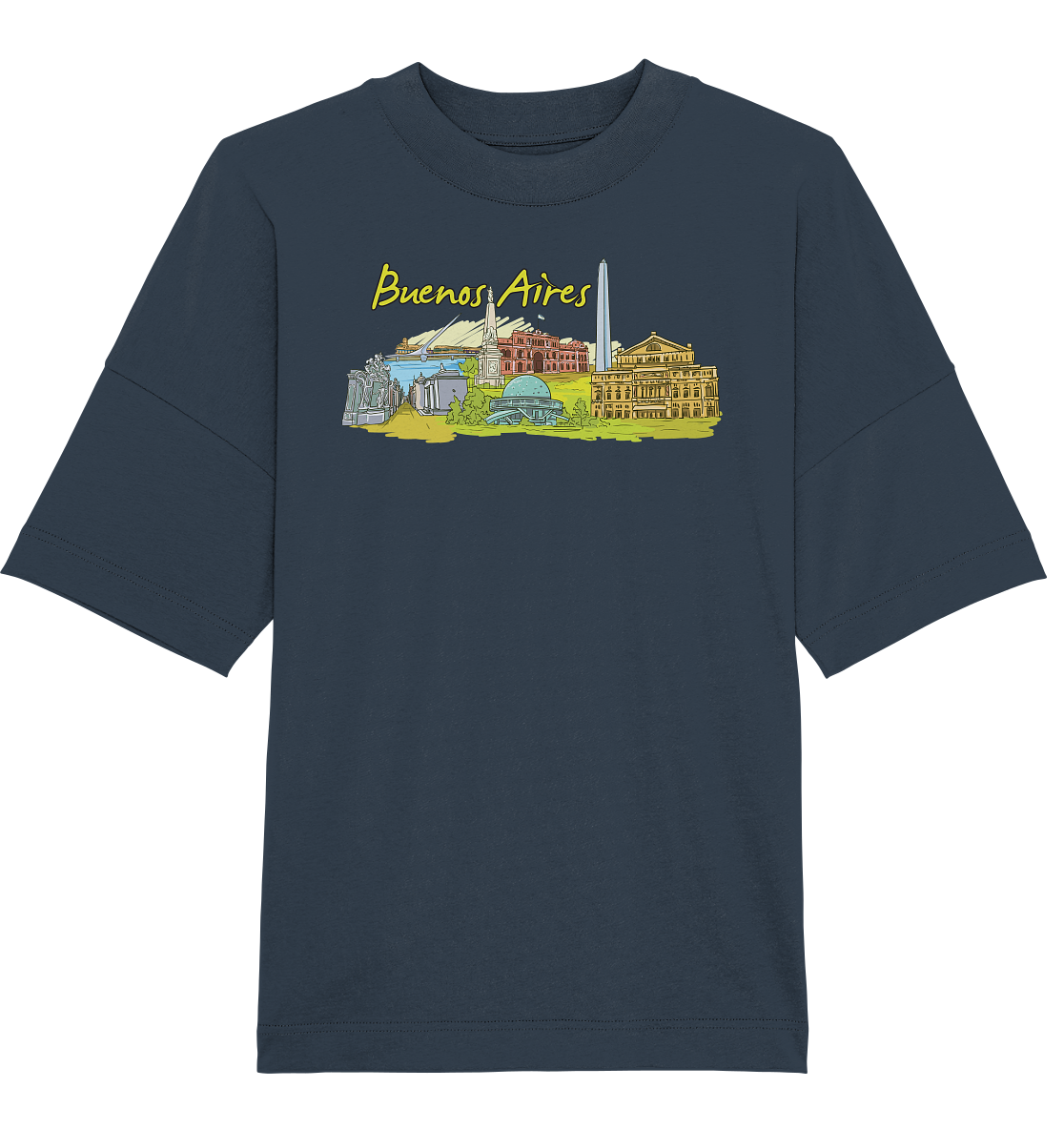Buenos Aires - Organic Oversize Shirt