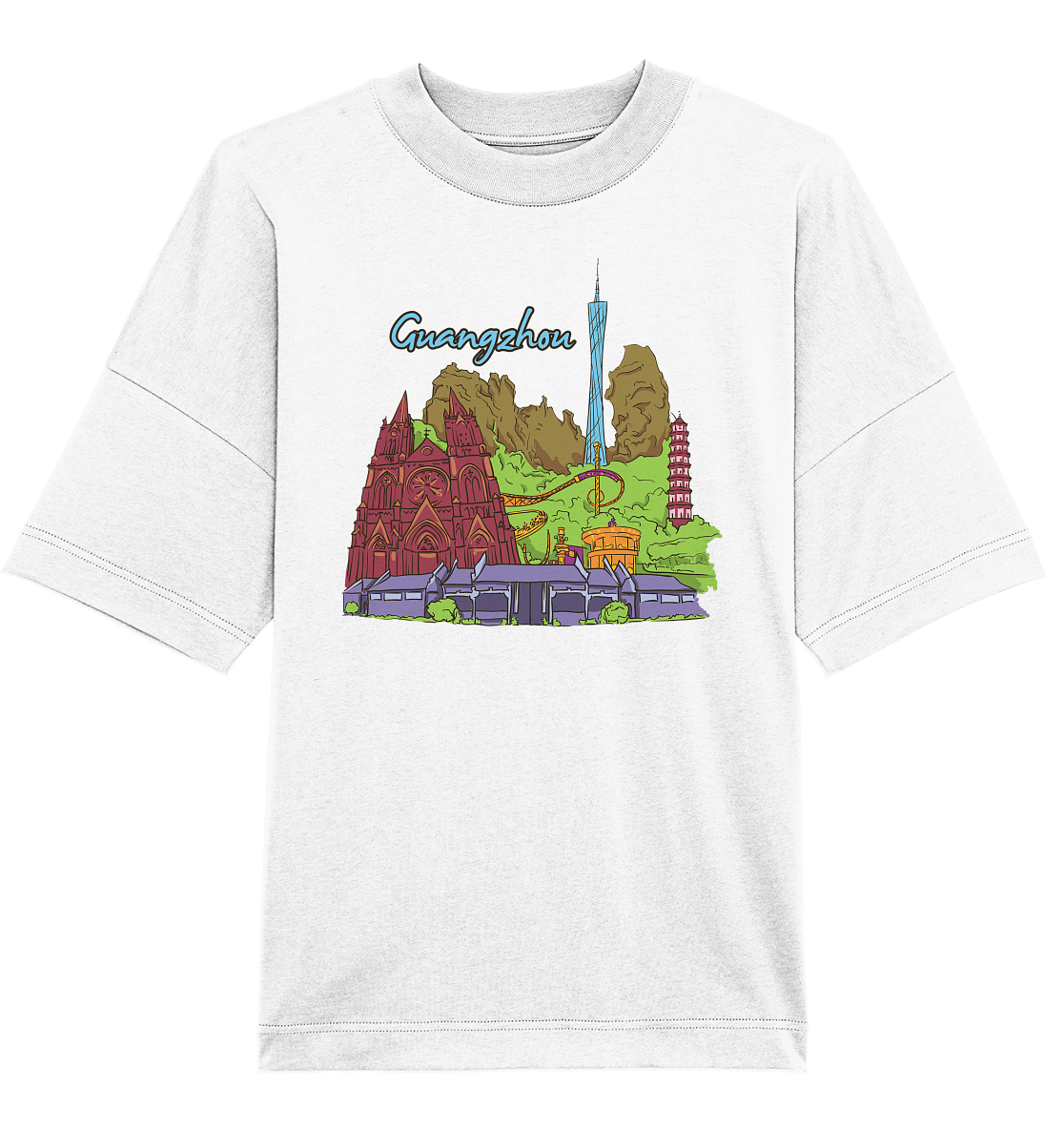 Guangzhou - Organic Oversize Shirt