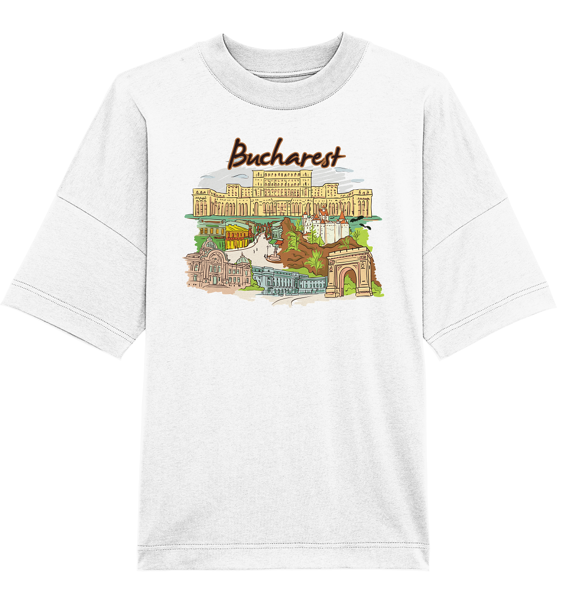 Bucharest - Organic Oversize Shirt