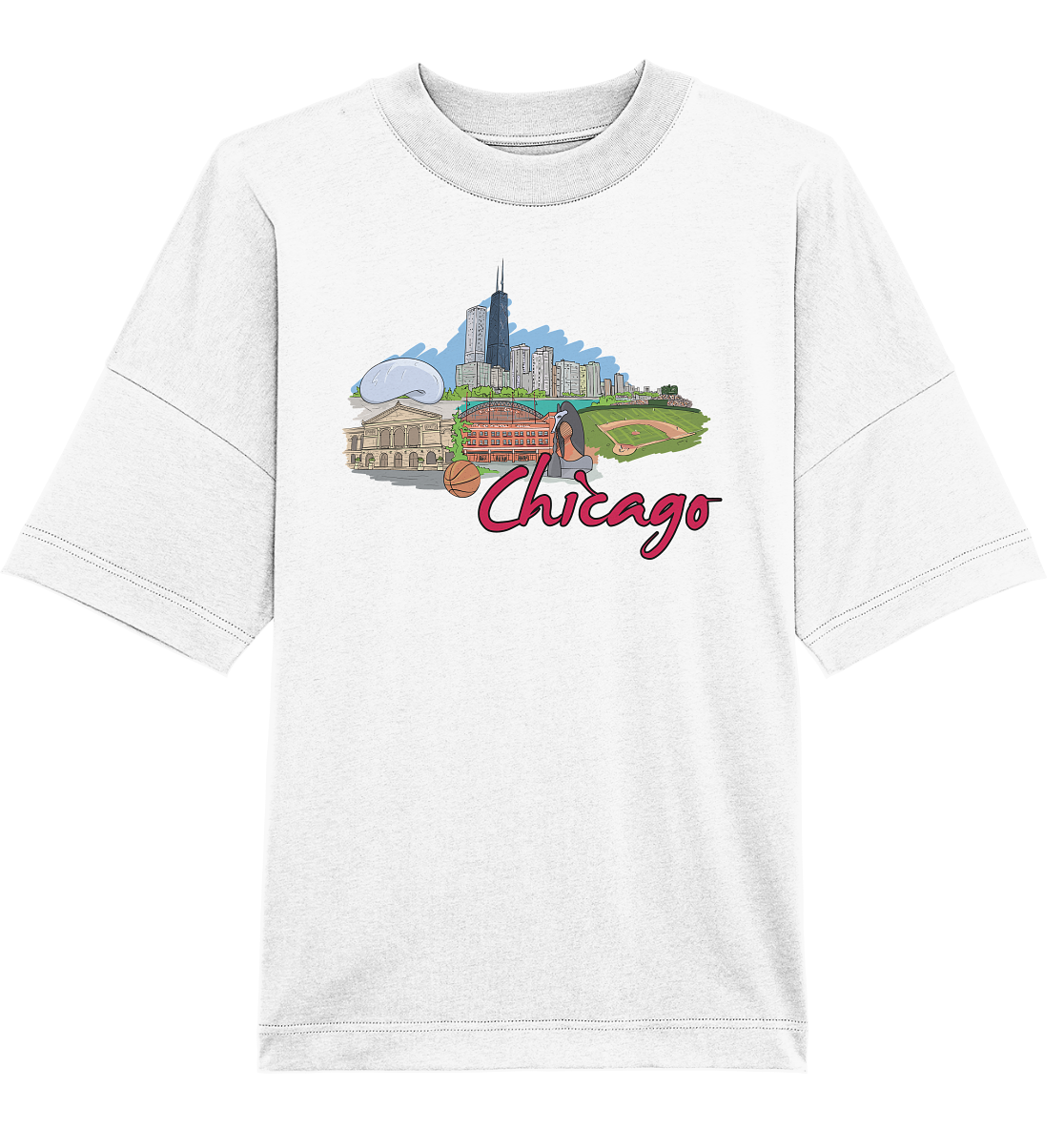 Chicago - Organic Oversize Shirt