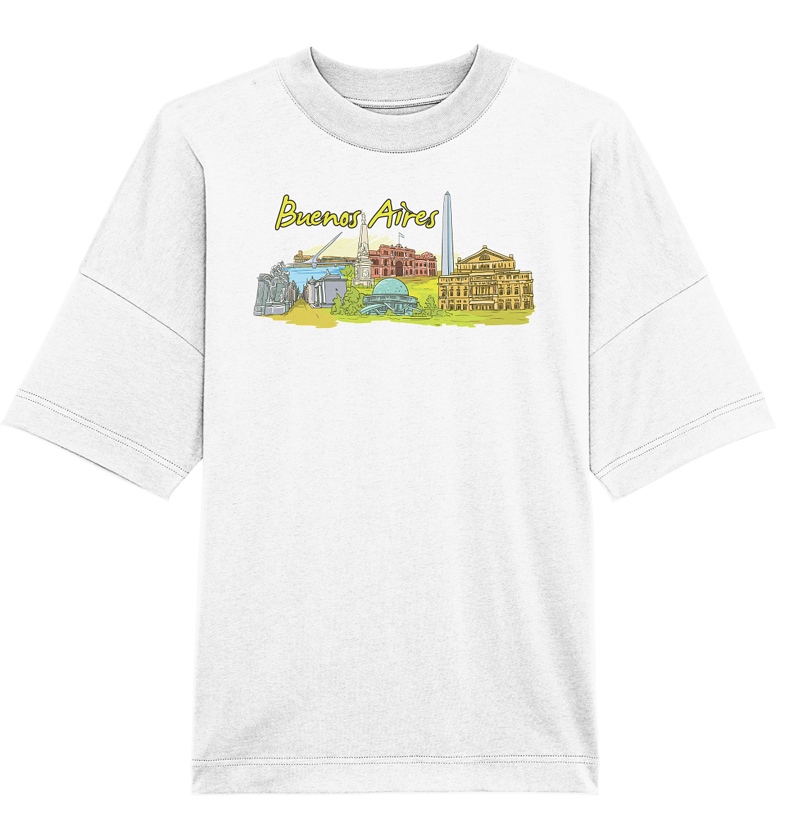 Buenos Aires - Organic Oversize Shirt