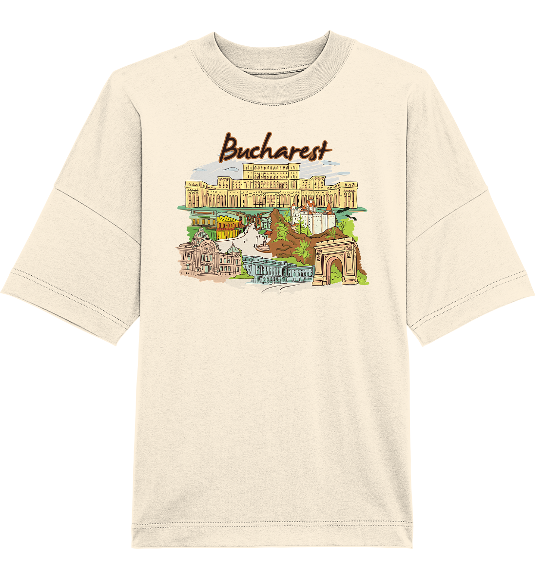 Bucharest - Organic Oversize Shirt