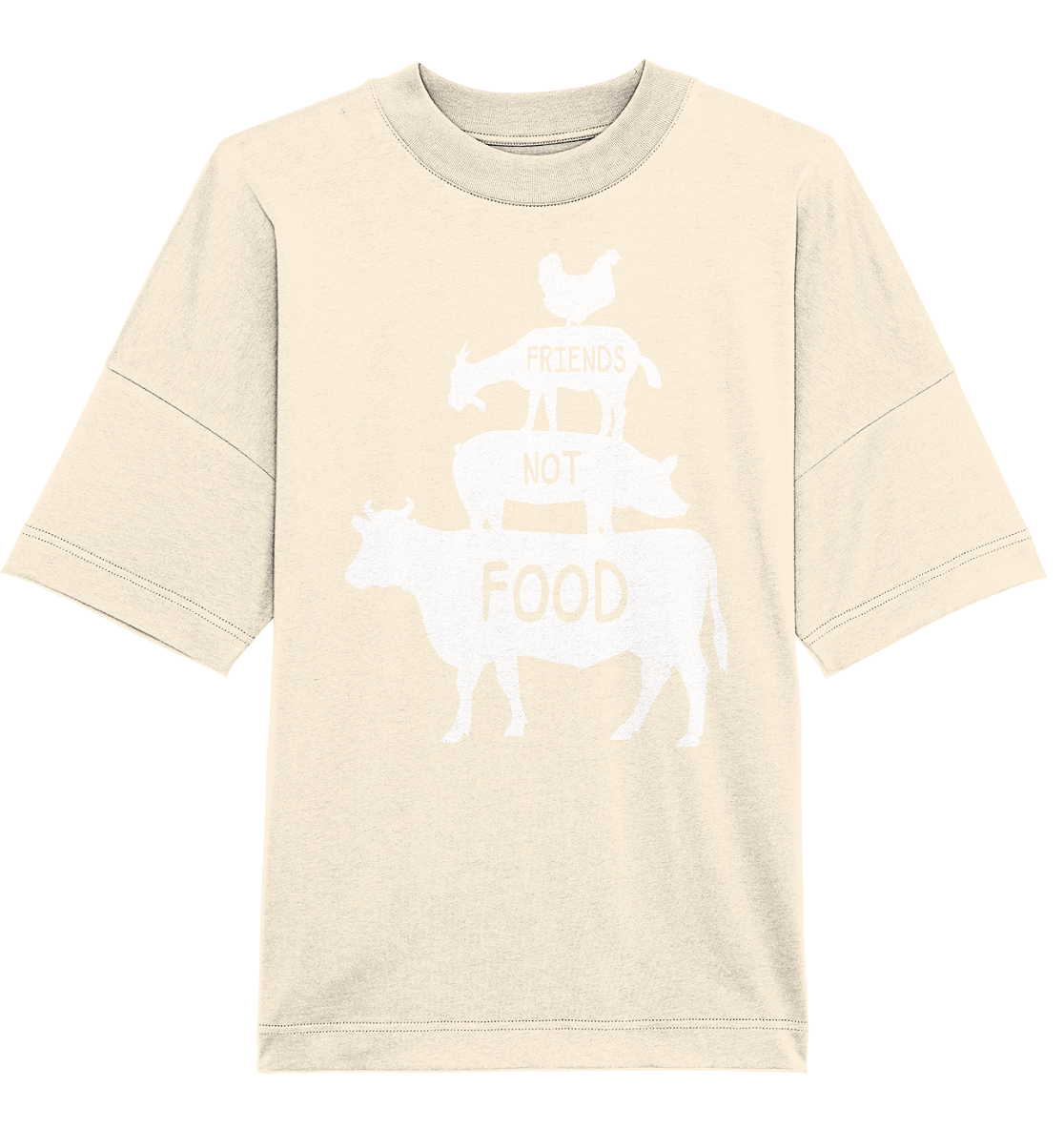 Vegan 1 - Organic Oversize Shirt