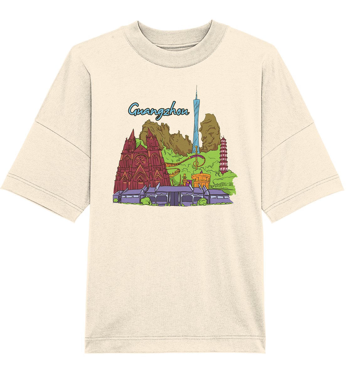Guangzhou - Organic Oversize Shirt