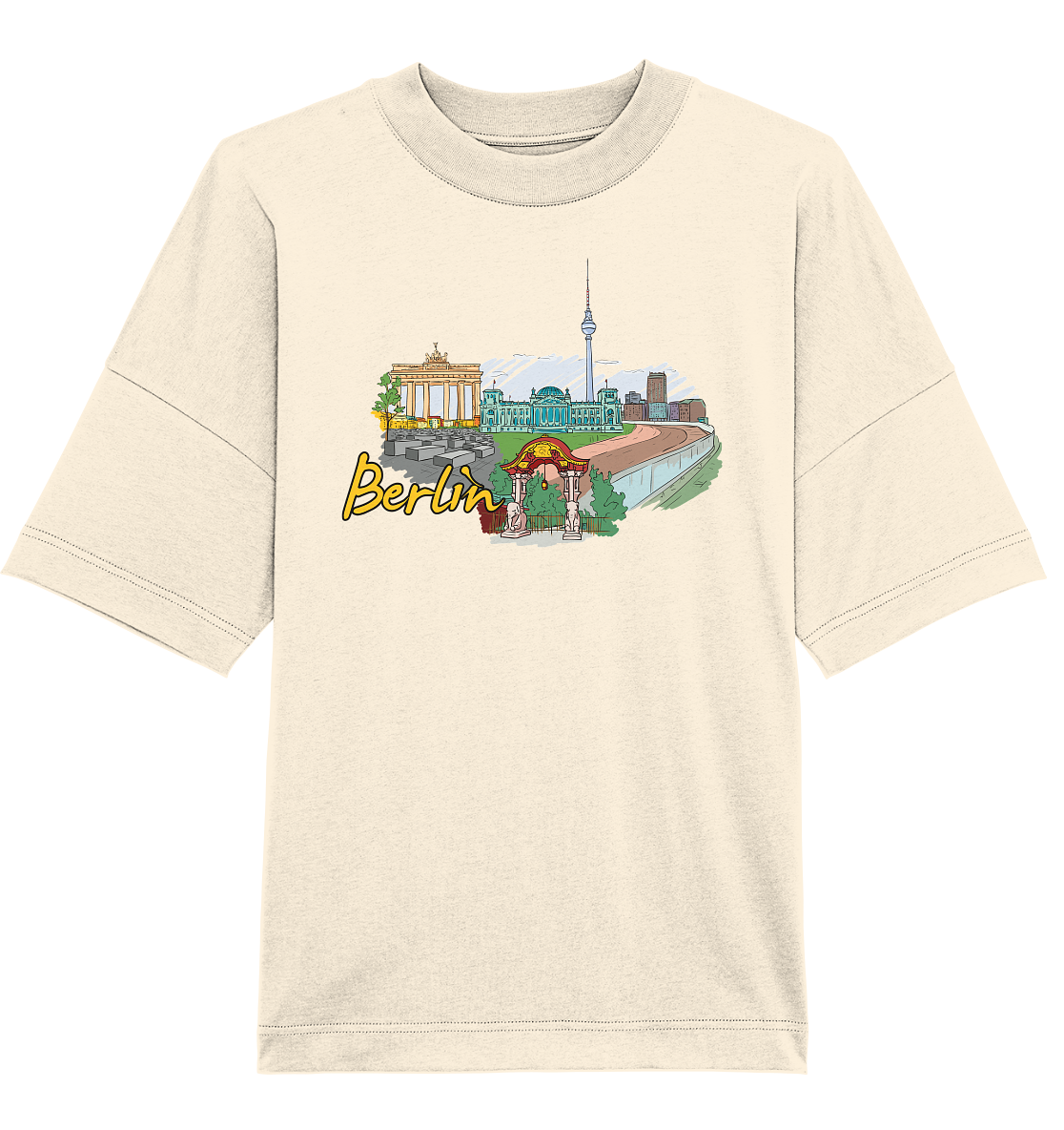 Berlin - Organic Oversize Shirt