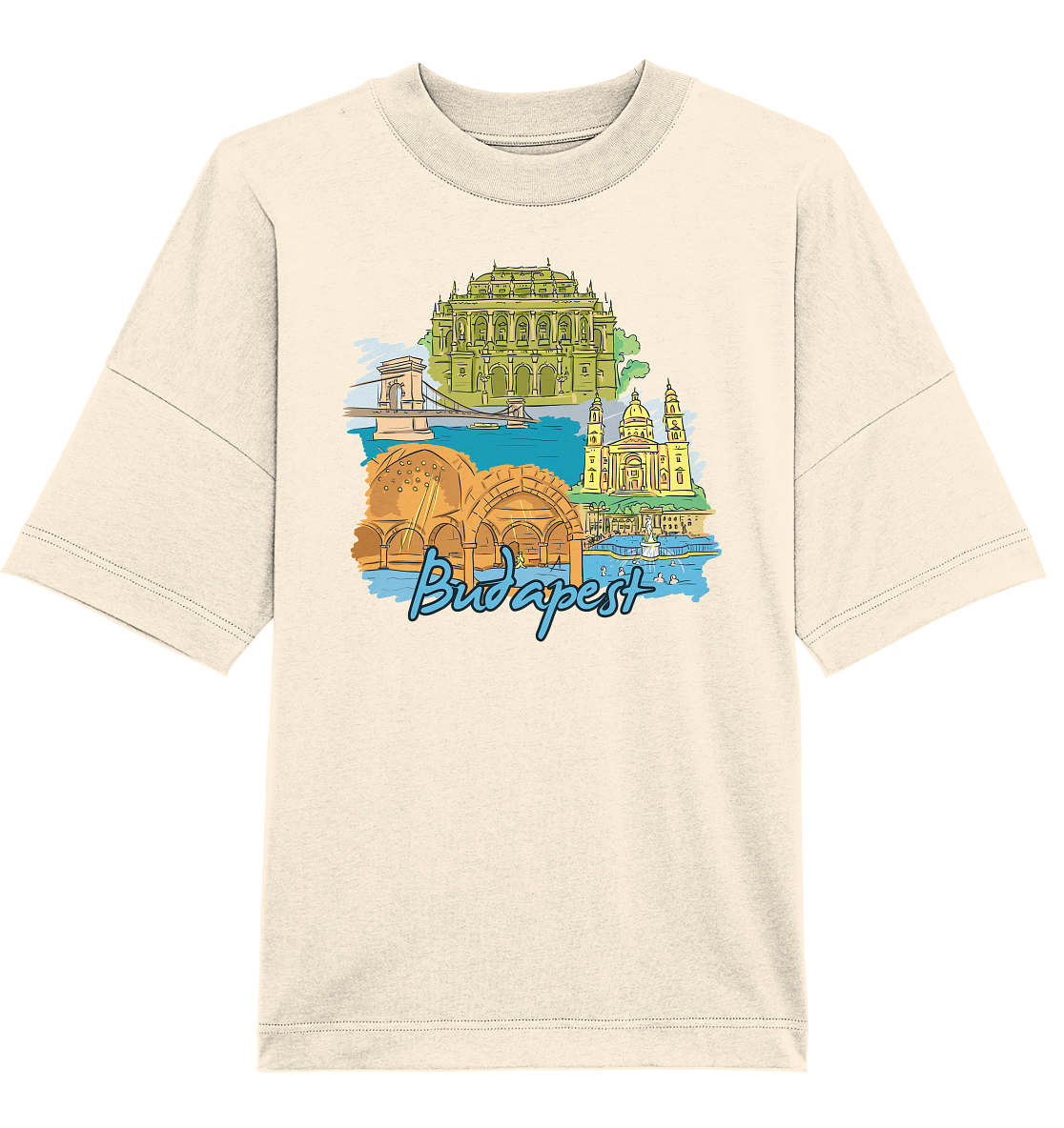 Budapest - Organic Oversize Shirt