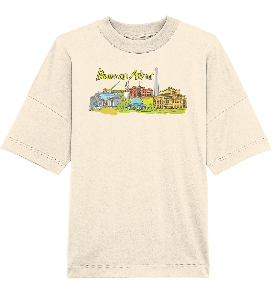 Buenos Aires - Organic Oversize Shirt