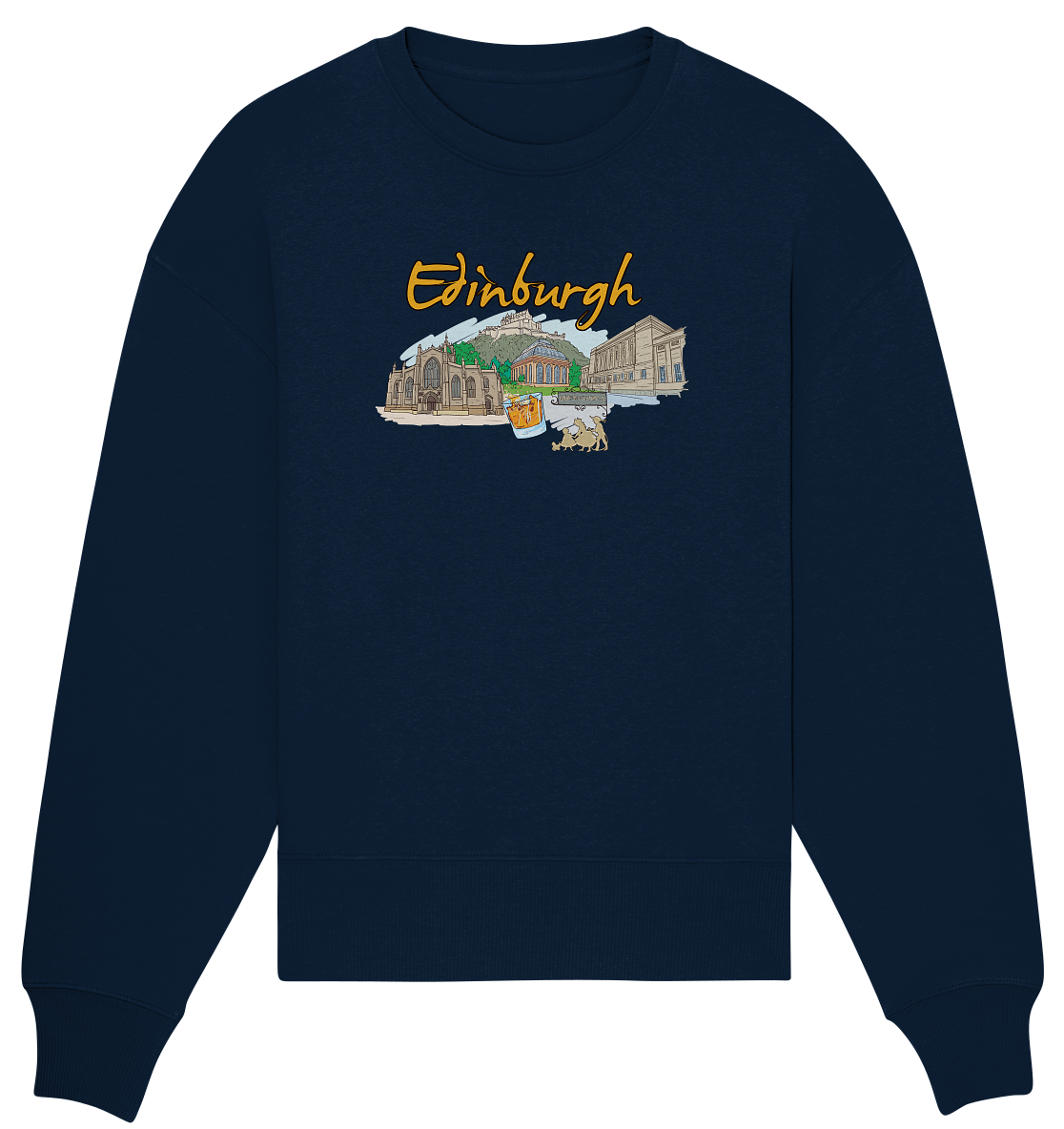 Edinburgh - Organic Oversize Sweatshirt
