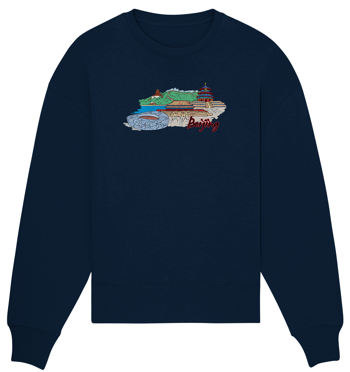 Beijing - Organic Oversize Sweatshirt