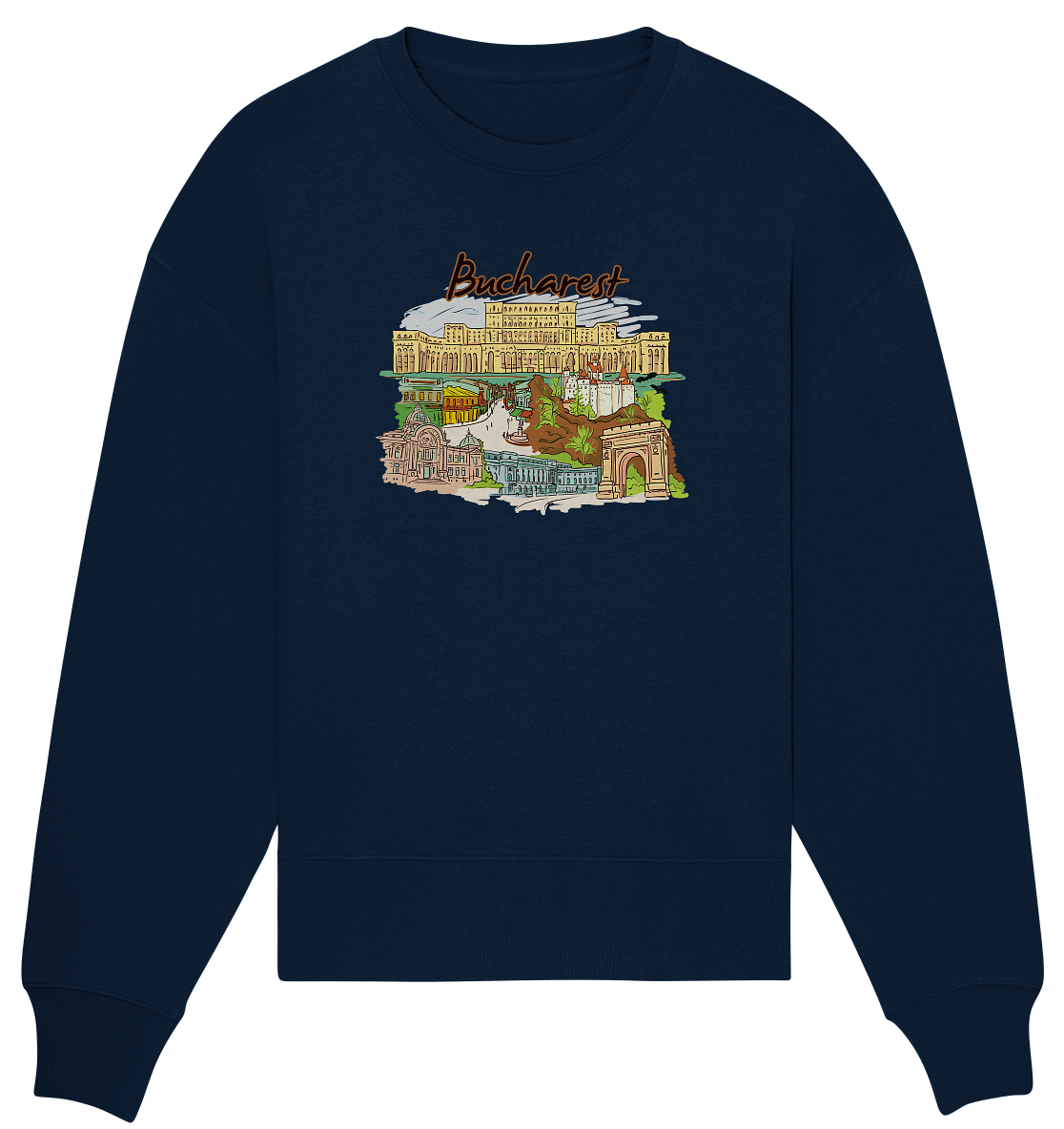 Bucharest - Organic Oversize Sweatshirt