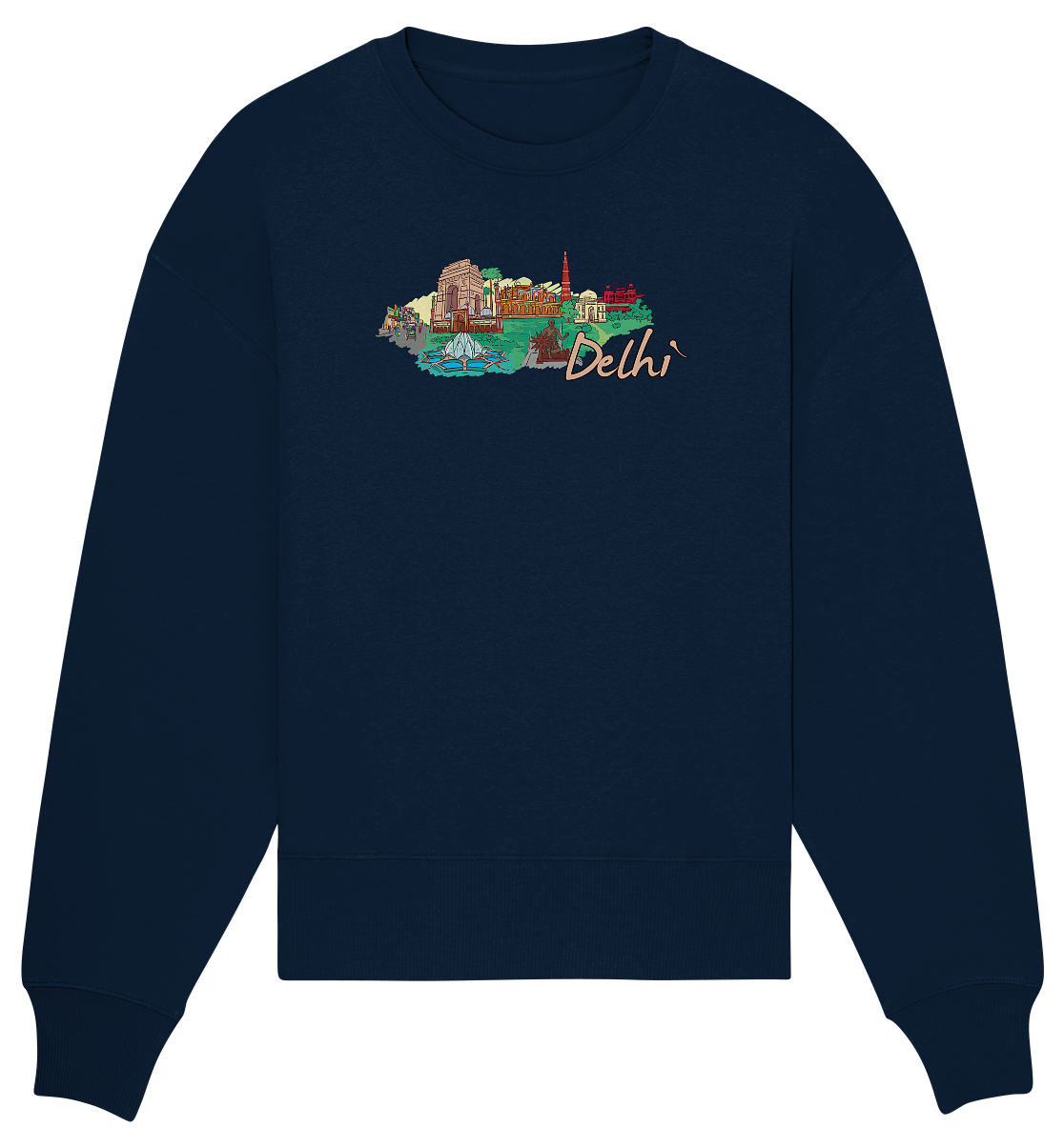 Delhi - Organic Oversize Sweatshirt
