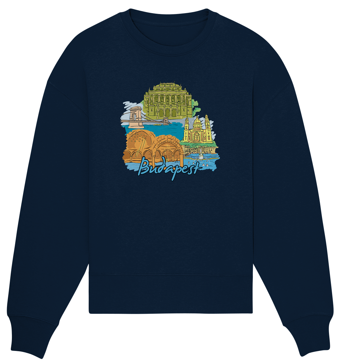 Budapest - Organic Oversize Sweatshirt