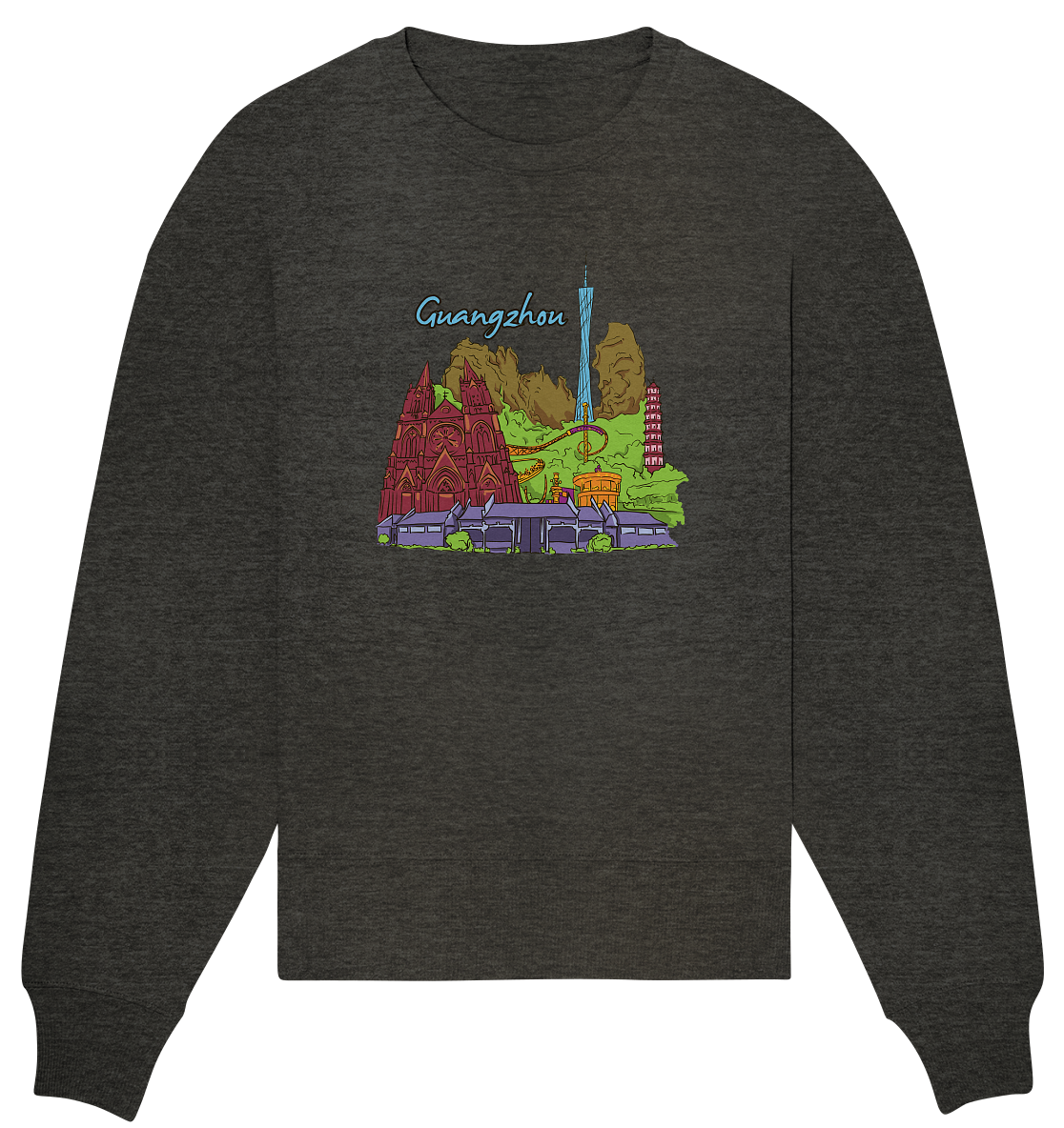 Guangzhou - Organic Oversize Sweatshirt