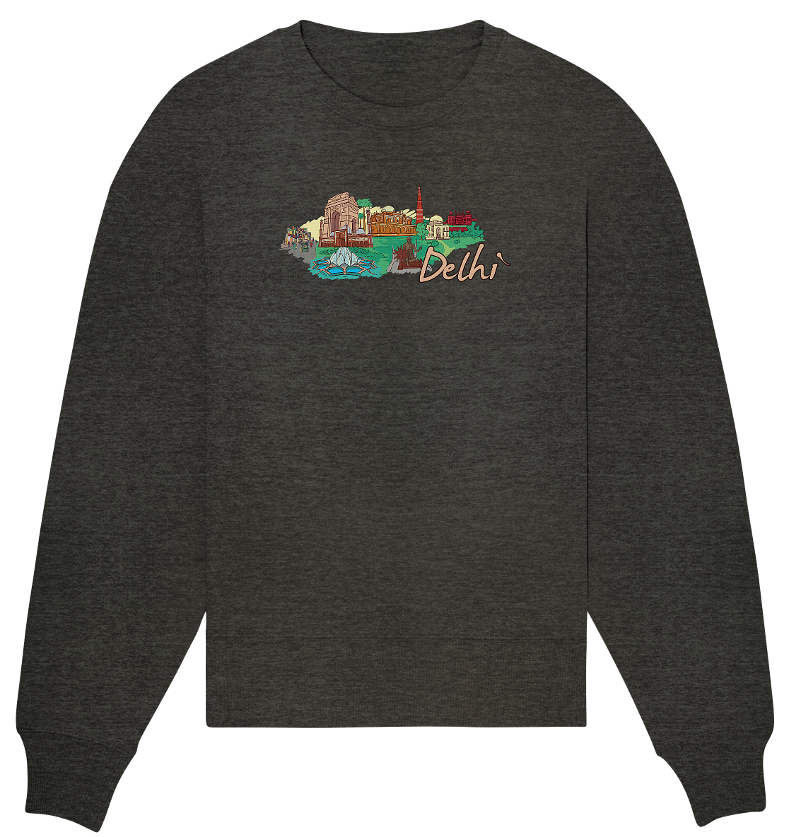 Delhi - Organic Oversize Sweatshirt
