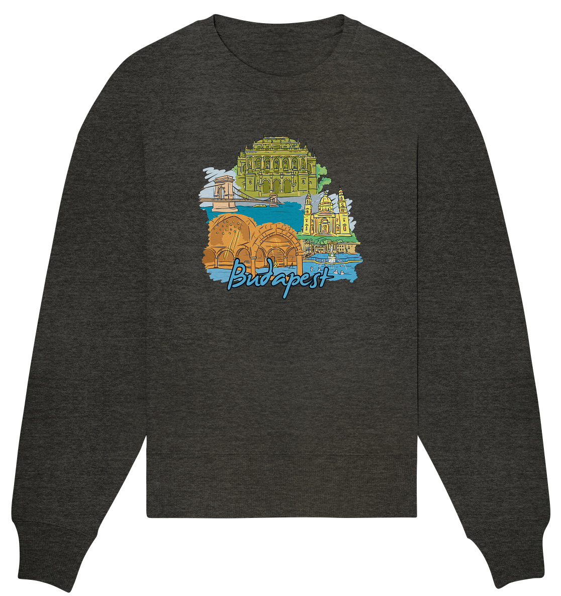 Budapest - Organic Oversize Sweatshirt
