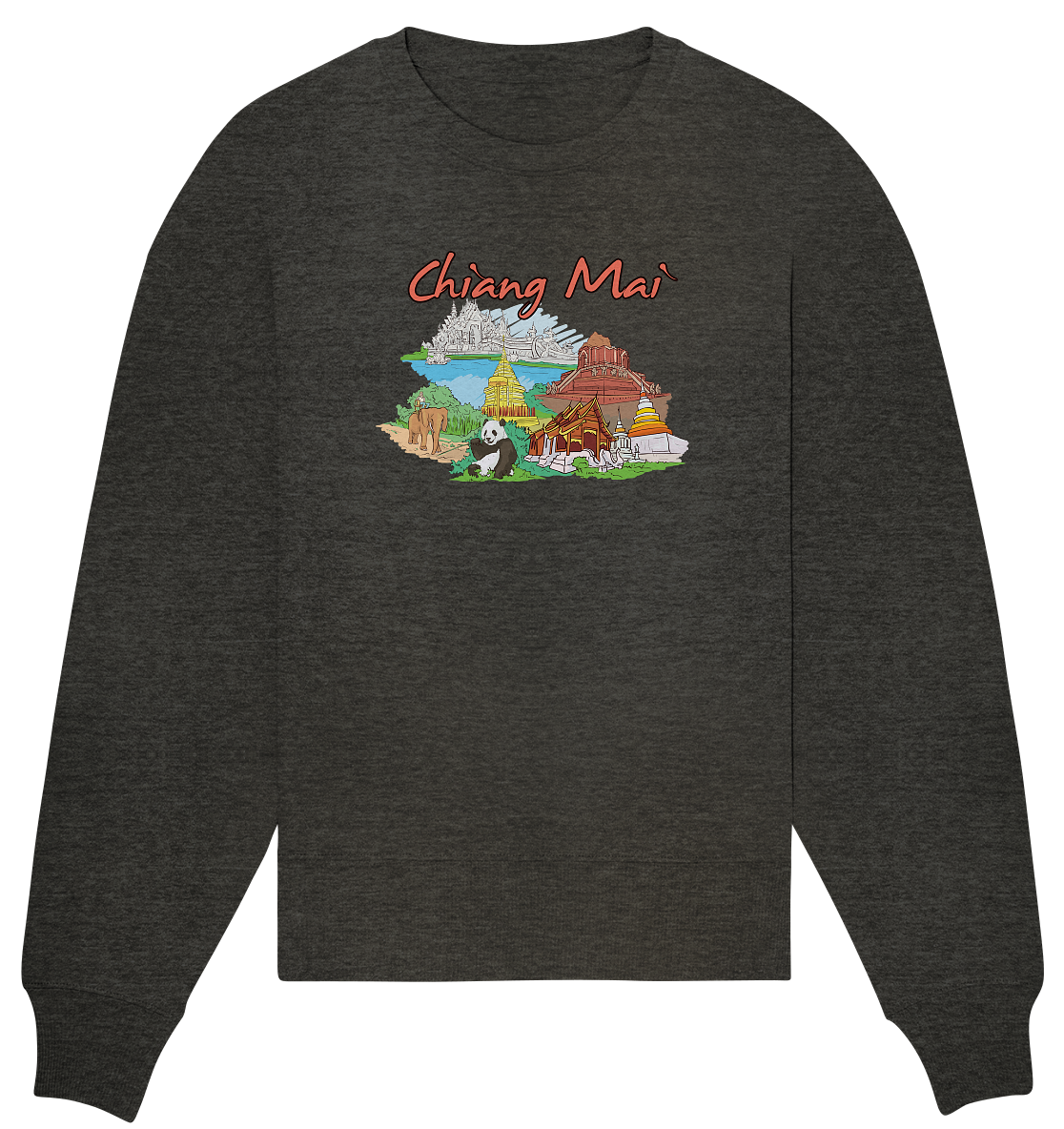 Chiang Mai - Organic Oversize Sweatshirt