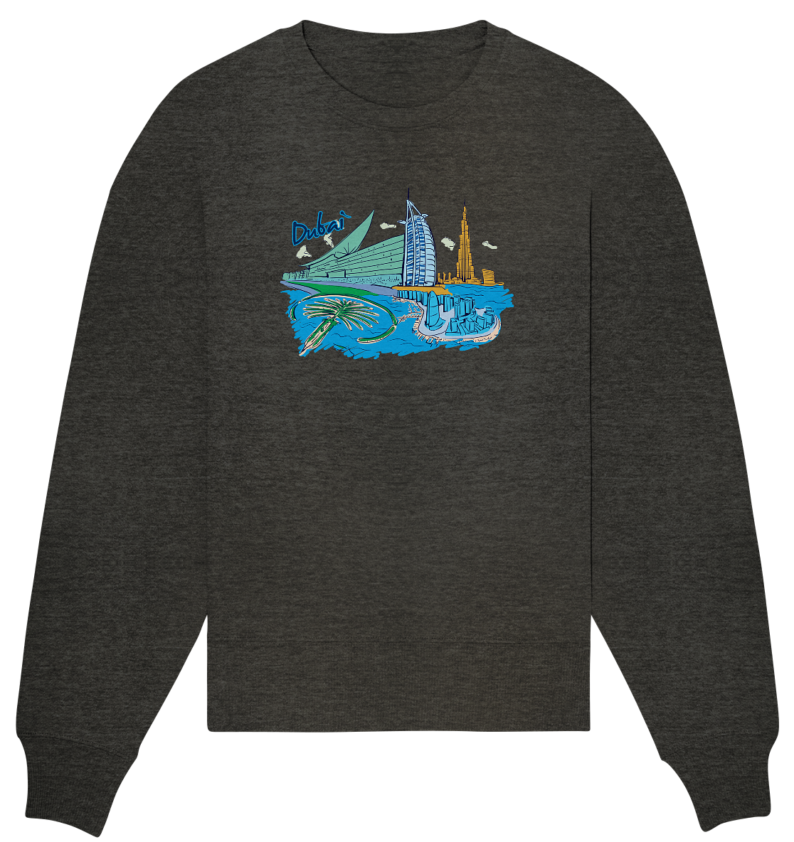Dubai - Organic Oversize Sweatshirt