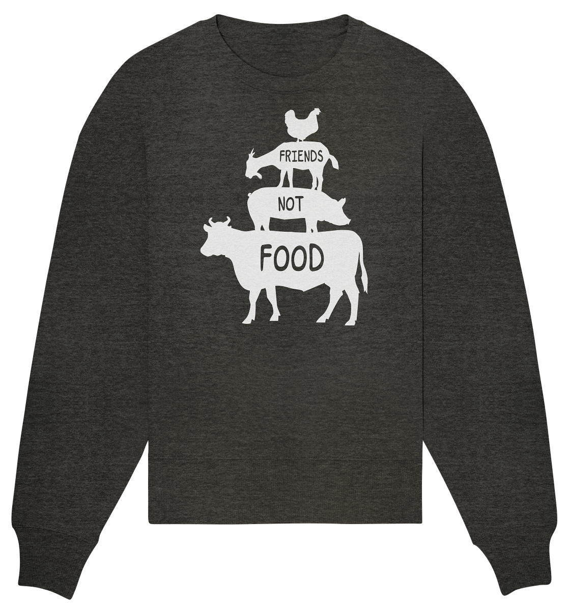 Vegan 1 - Organic Oversize Sweatshirt
