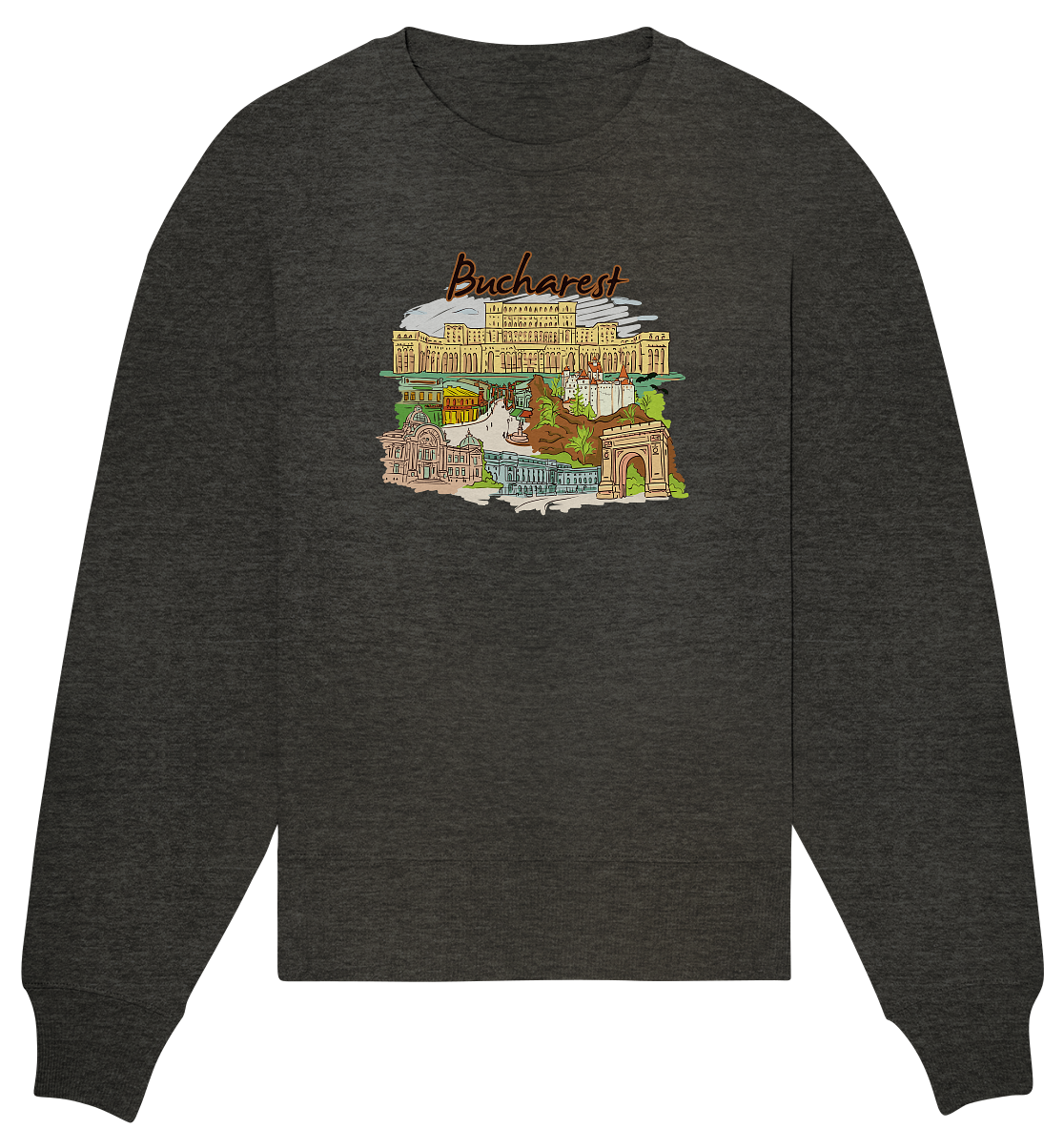 Bucharest - Organic Oversize Sweatshirt