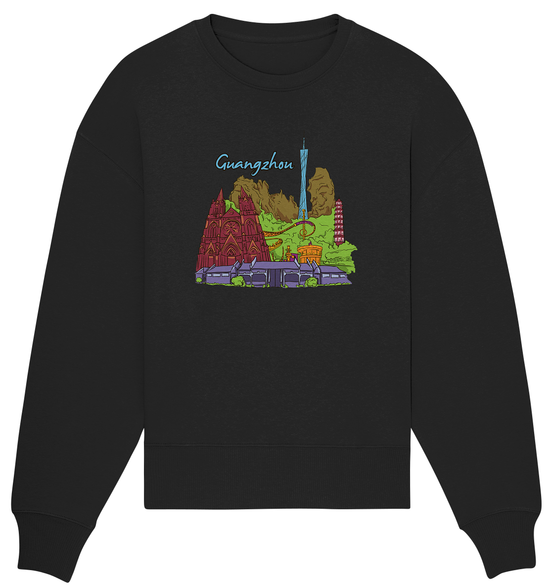 Guangzhou - Organic Oversize Sweatshirt