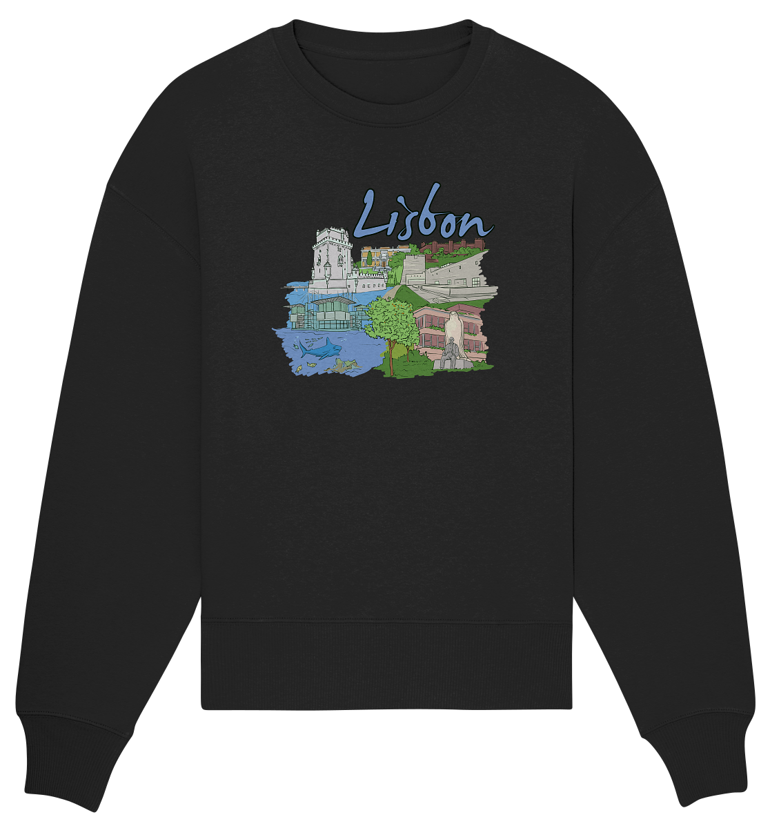 Lissabon - Organic Oversize Sweatshirt