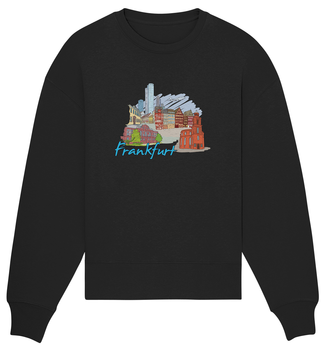 Frankfurt - Organic Oversize Sweatshirt