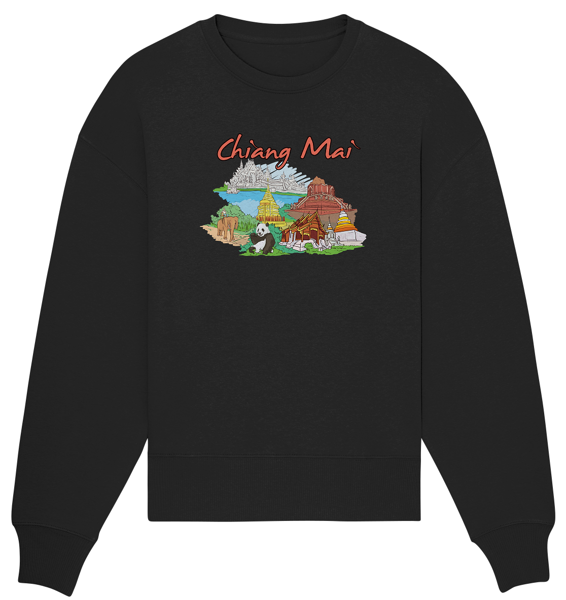 Chiang Mai - Organic Oversize Sweatshirt
