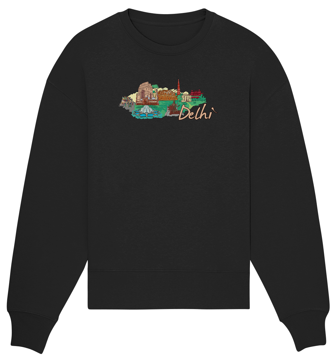 Delhi - Organic Oversize Sweatshirt