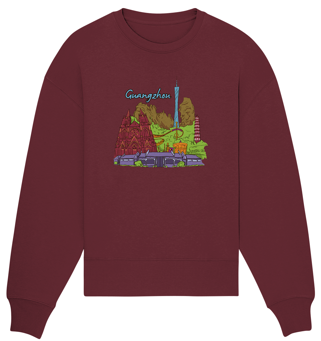 Guangzhou - Organic Oversize Sweatshirt