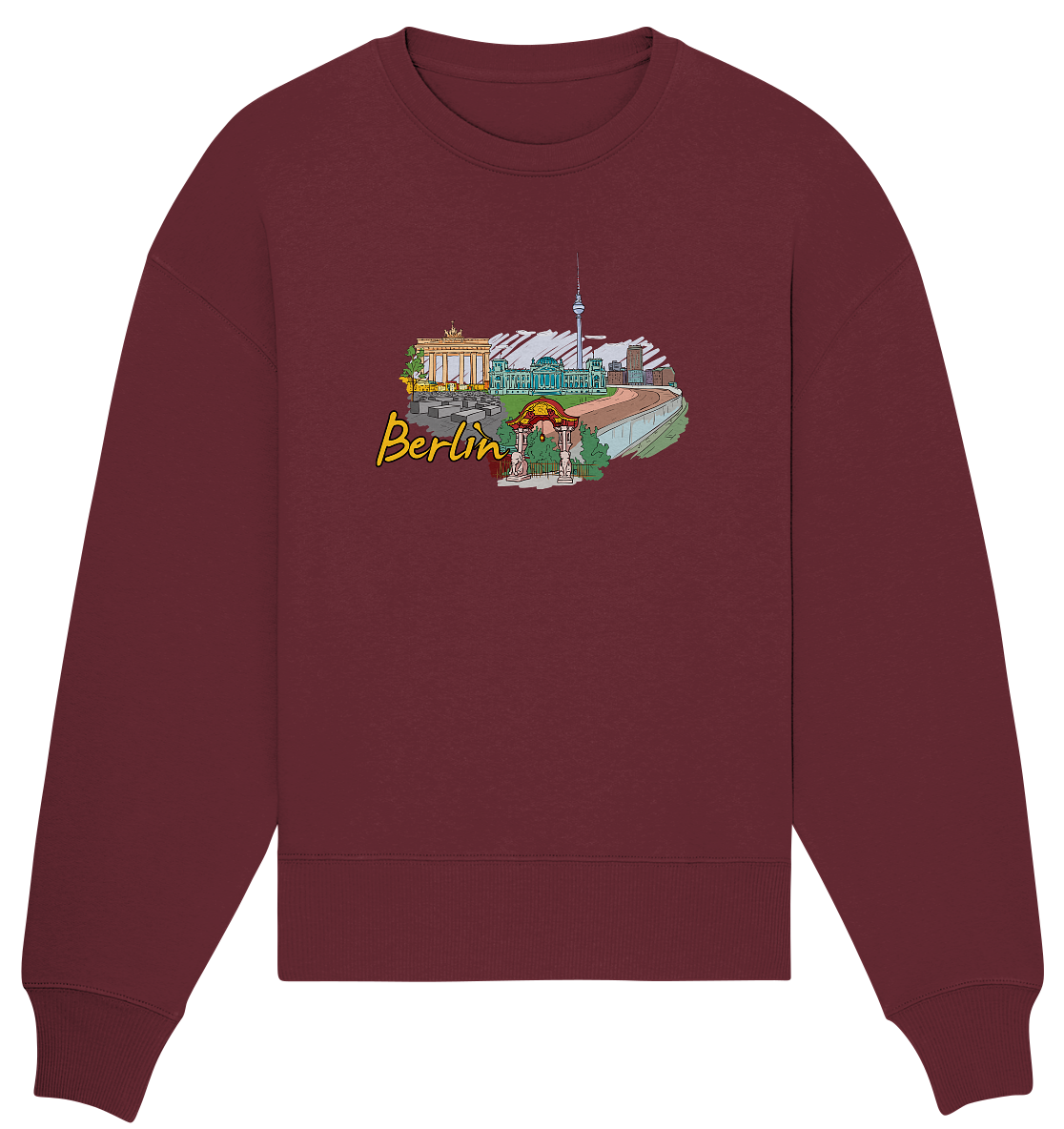 Berlin - Organic Oversize Sweatshirt