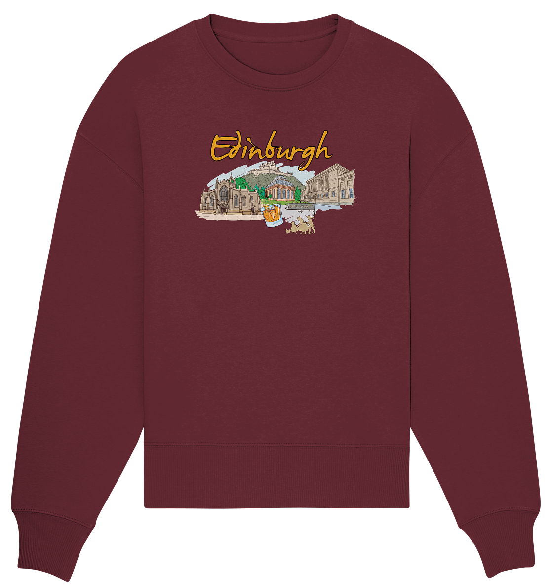 Edinburgh - Organic Oversize Sweatshirt