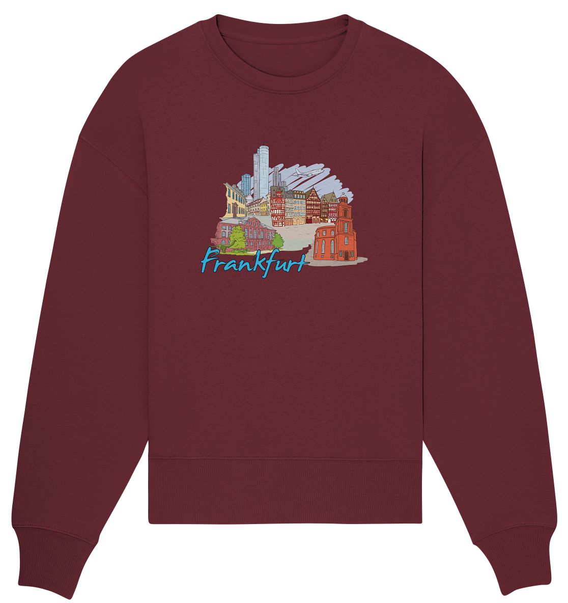 Frankfurt - Organic Oversize Sweatshirt