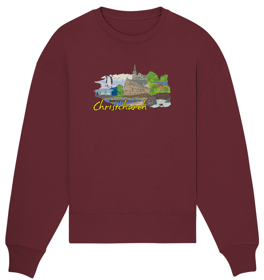 Christchurch - Organic Oversize Sweatshirt
