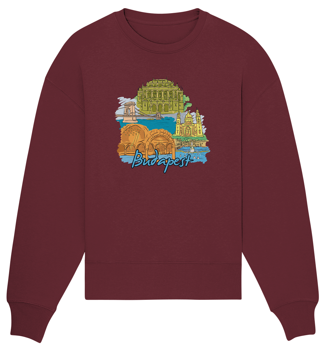 Budapest - Organic Oversize Sweatshirt