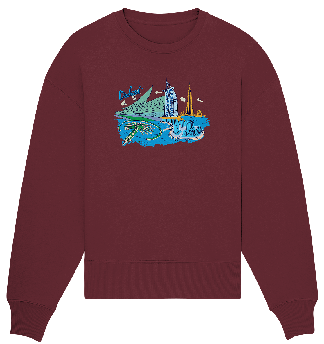Dubai - Organic Oversize Sweatshirt