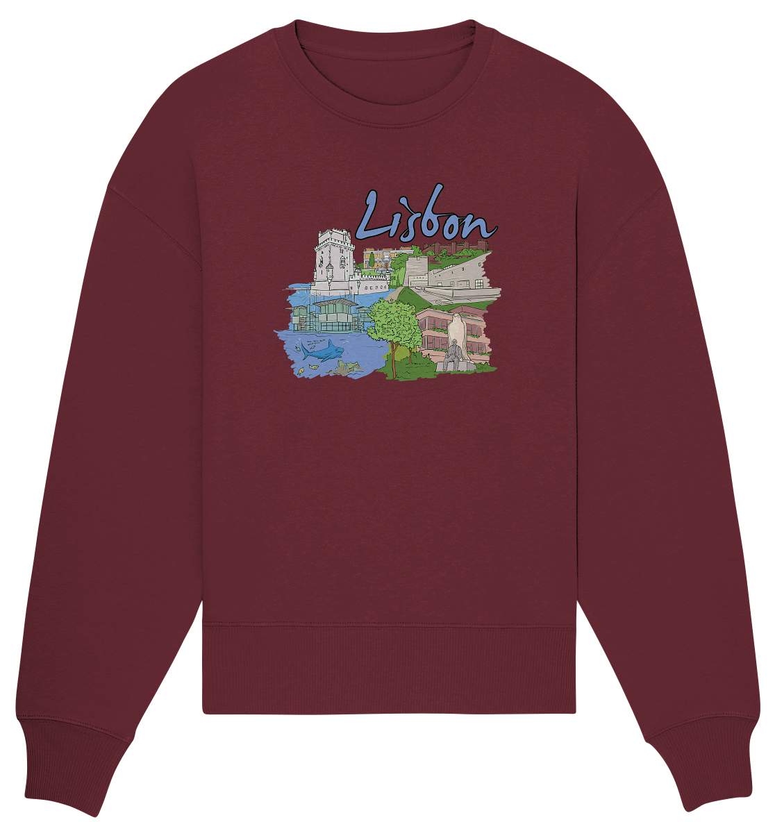 Lissabon - Organic Oversize Sweatshirt