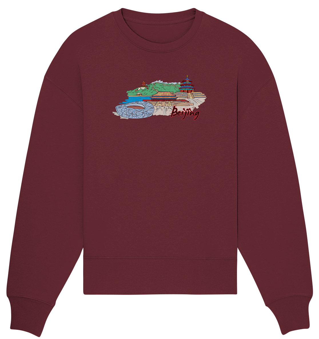 Beijing - Organic Oversize Sweatshirt