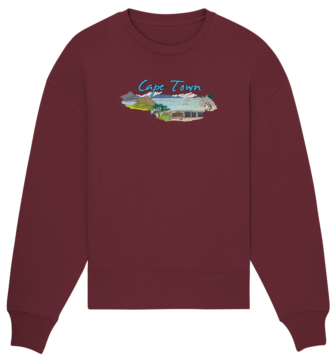 Kapstadt - Organic Oversize Sweatshirt
