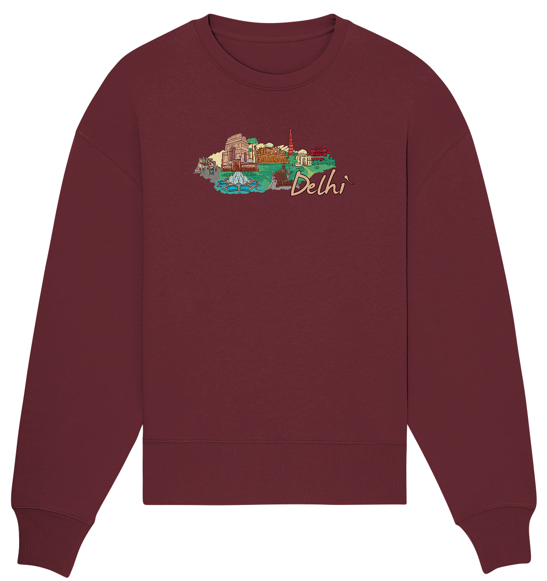 Delhi - Organic Oversize Sweatshirt