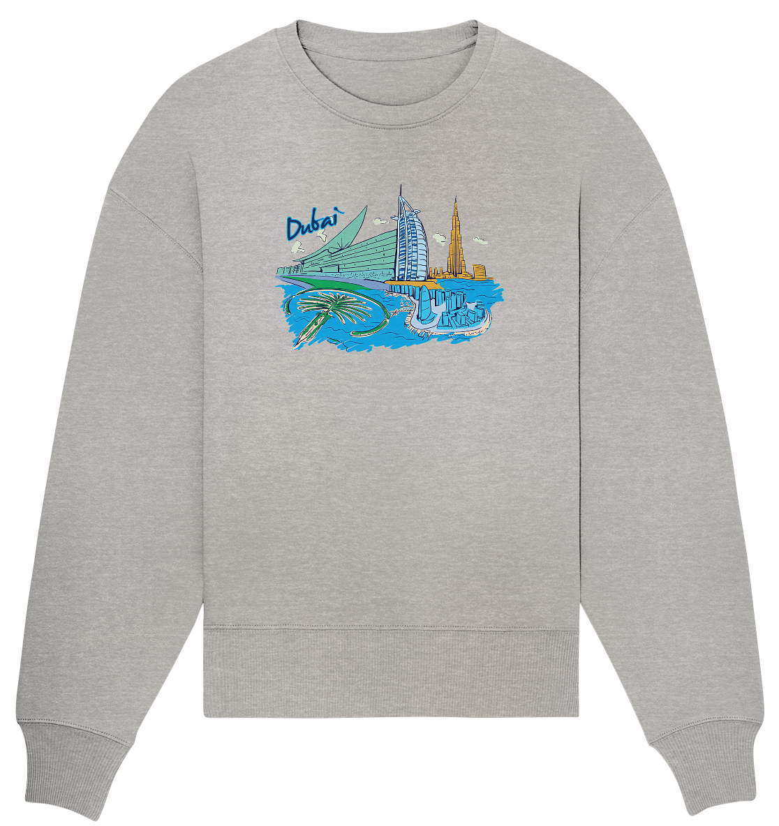 Dubai - Organic Oversize Sweatshirt